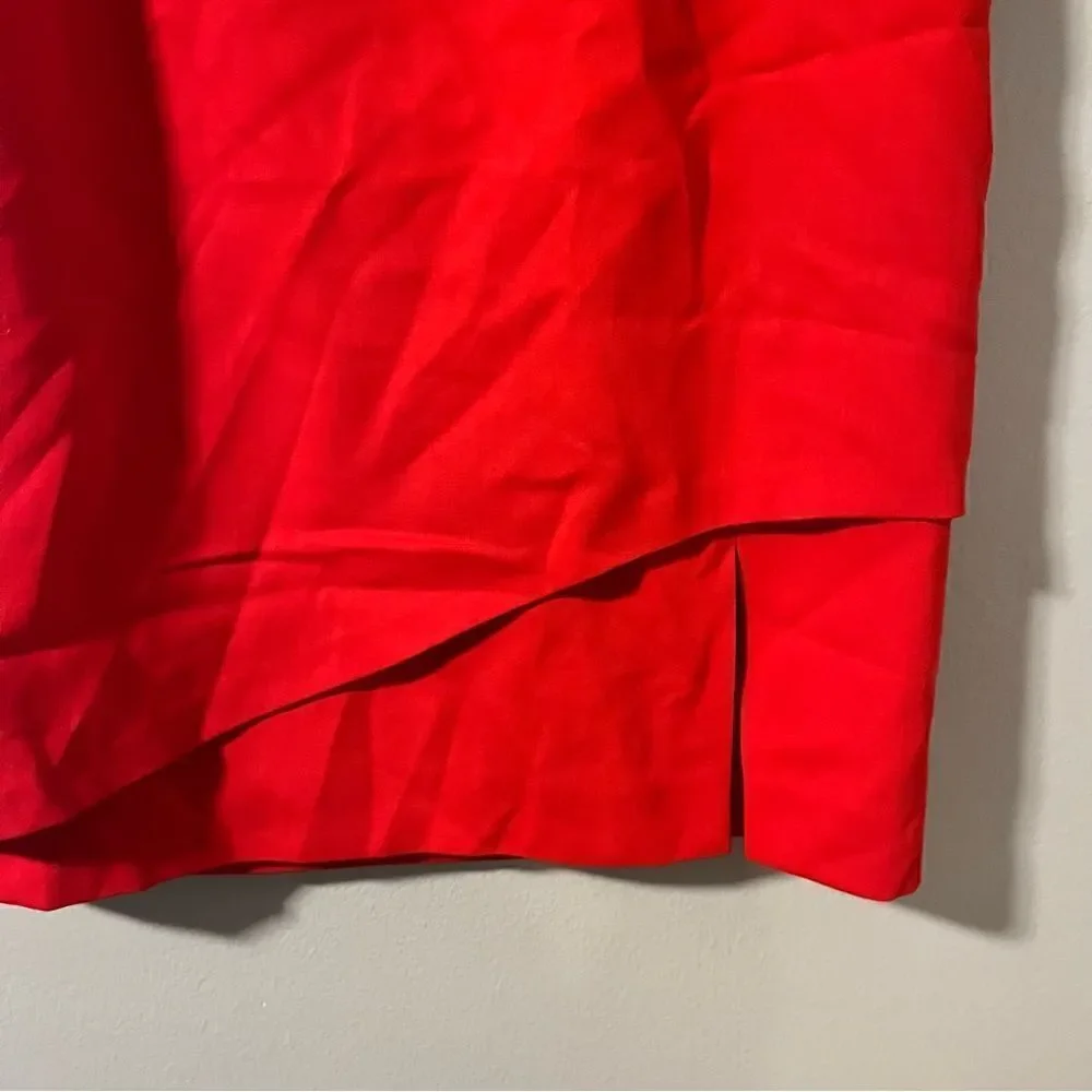 Escada Vintage Wool Skirt with Slit Size 38